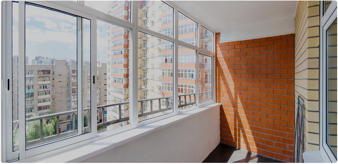 Остекление балкона под ключ, фото 1